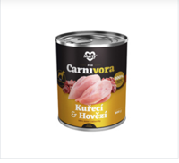 Kuracia konzerva s hovädzím mäsom