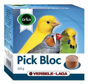 ORLUX Pick Bloc zobů kámen v misce pro ptáky