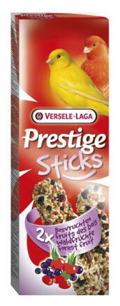 Versele Laga Prestige Sticks tyčinky pro kanárky s lesním ovocem 60g
